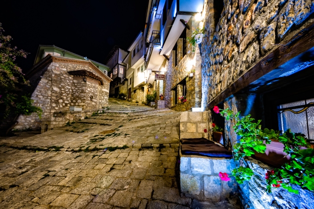 Old street of Ohrid