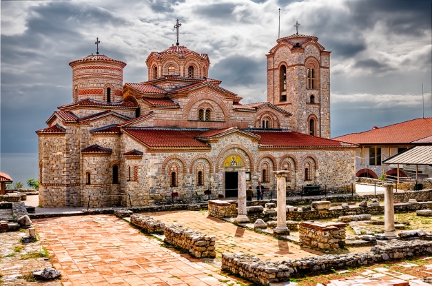 San Pantelejmon church at Plaoshnik, Ohrid